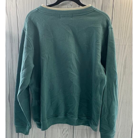 Vintsge 1990s Shenanigans Embroidered Pullover XL Beach Grandma Cottage - Picture 2 of 9